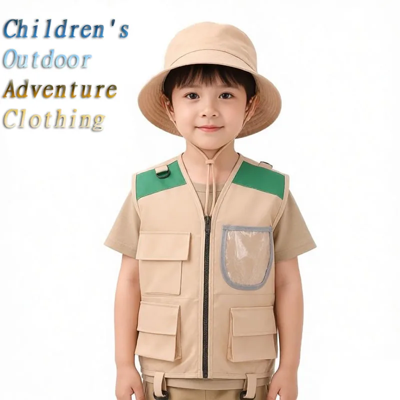Outdoor Adventure Kit For Kids - Детский костюм на Хэллоуин: шляпа исследователя,