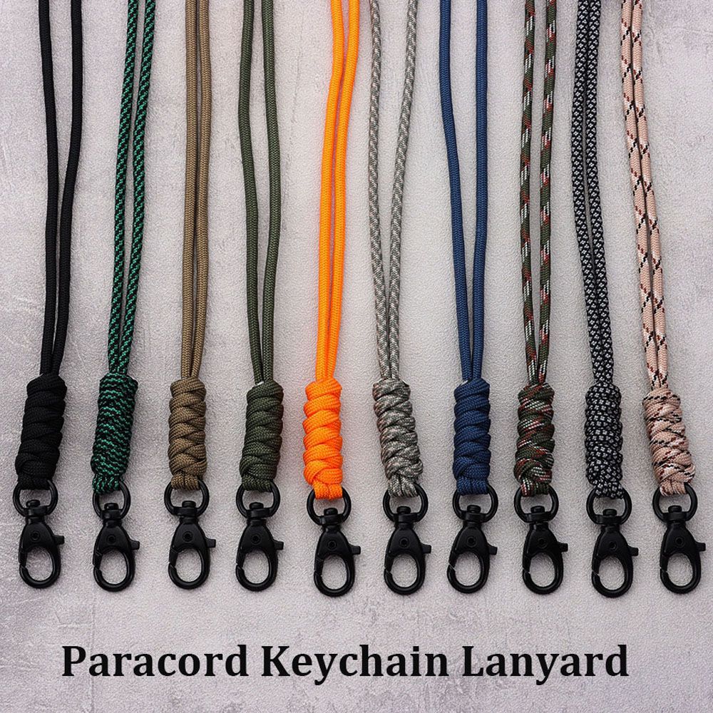 Outdoor Adventure Backpack - Вращающаяся Пряжка брелок из Паракорда Lanyard,