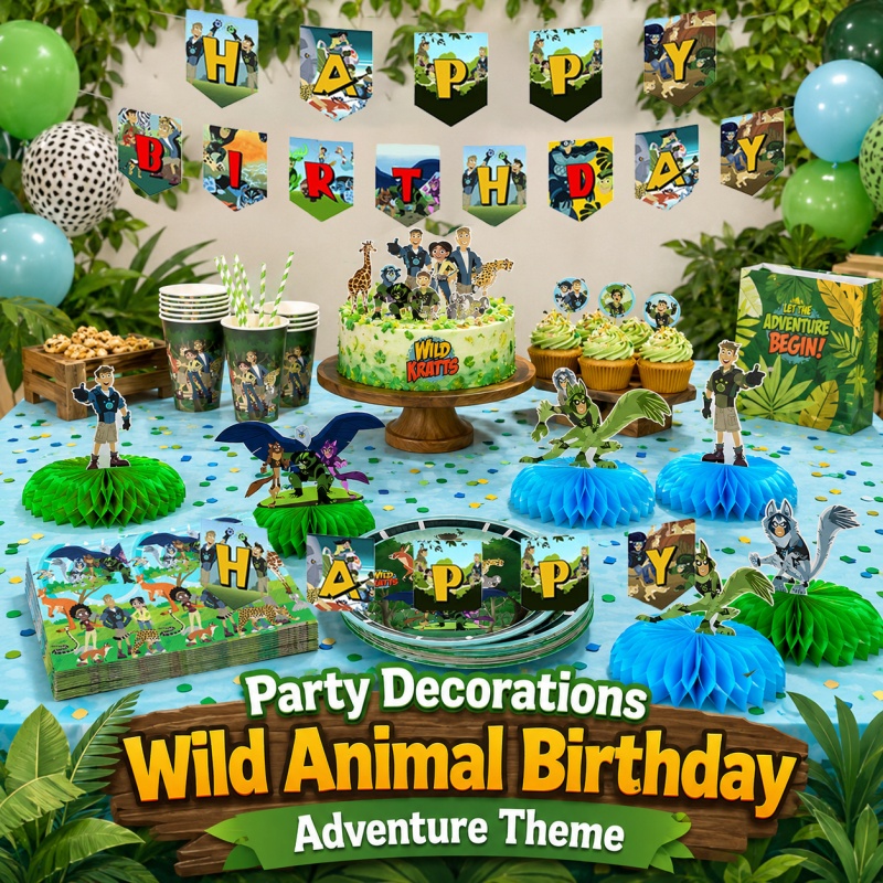 Пикник на день рождения в стил – обзор и цена Outdoor Adventure Birthday Party