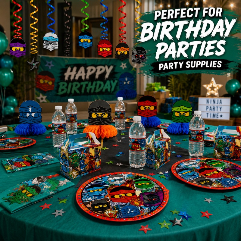 Набор декораций для дня рожден – обзор и цена Outdoor Adventure Birthday Party